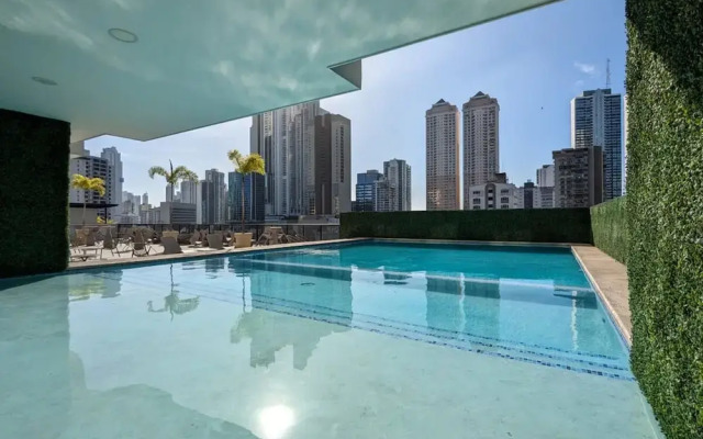 w Brilliant 1BR w Beautiful View in Calle 50