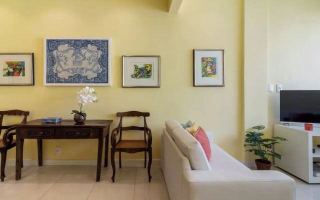 Conforto a 4min da Praia do Leblon-AP801