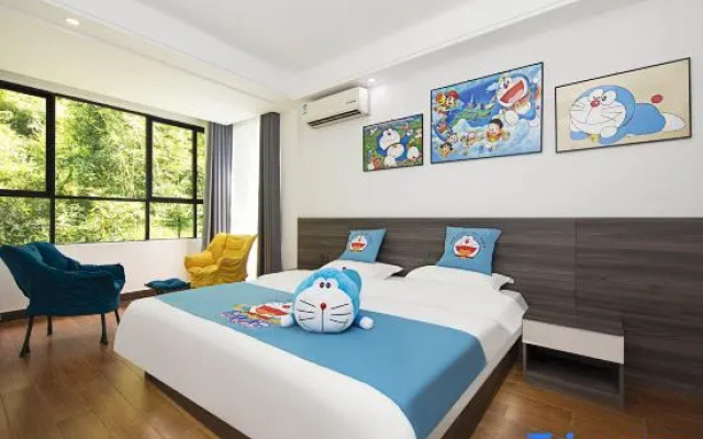 Haluoqing·Mountain View Luxury Vacation Homestay (Yangshuo Qiangu Qing Store)