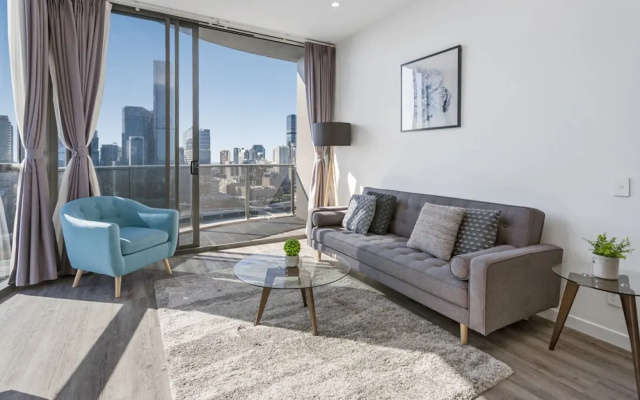 River-view Unit With Rooftop Pool Near Museums – Guest Rooms – Brisbane