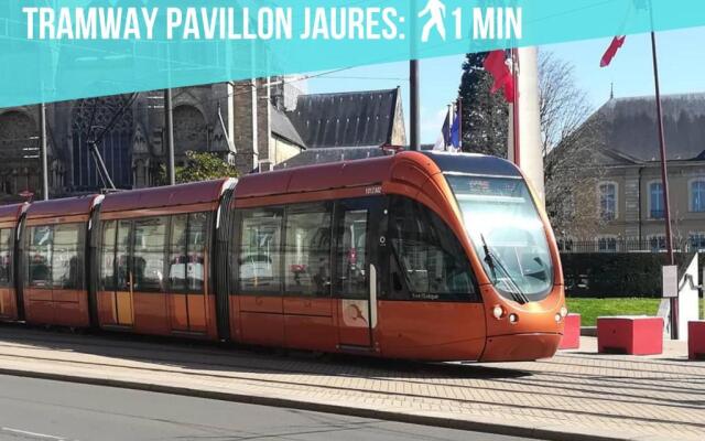 Tramway 10 JAURES Cosy proche gare