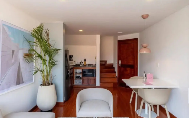 w Unique 1BR Duplex in Parque 93