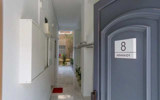Grandma's Chic & Bright Athenian Home with a Patio