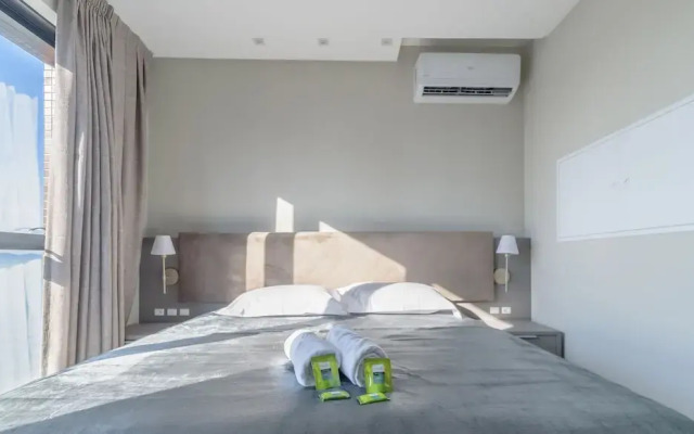 MHFA Studios em Prédio Luxuoso Vista Mar