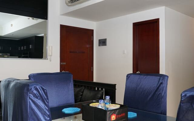 2BR Apartment Seaview with Workspace at Mediterania Marina Ancol