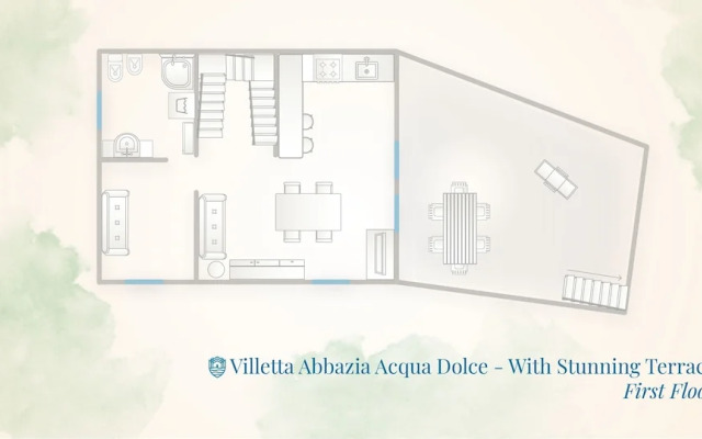 Villetta Abbazia Acqua Dolce - With Stunning Terrace