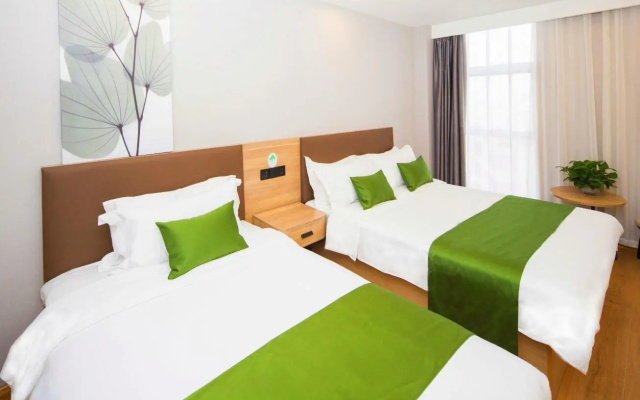 GreenTree Inn Tianjin Xiqing Development Zone Renrenle Square Express Hotel – Guest Rooms – Tianjin