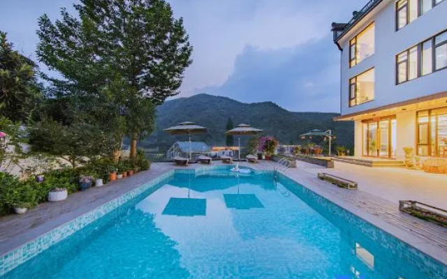 Yunshang Grassland·Cloud coffee Anji Manshanchuan Starry Sky Holiday Homestay – Pool – Huzhou