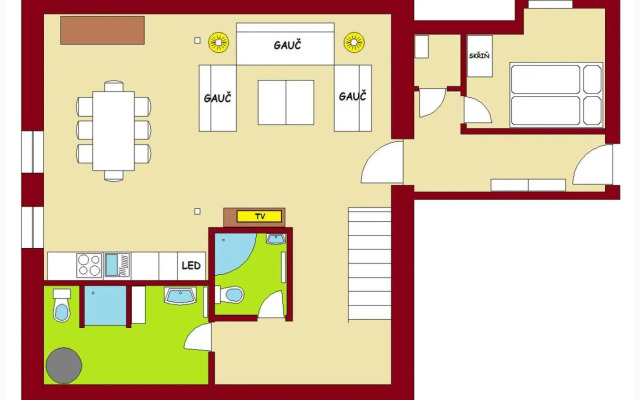 Apartmány Rychtaříkovi