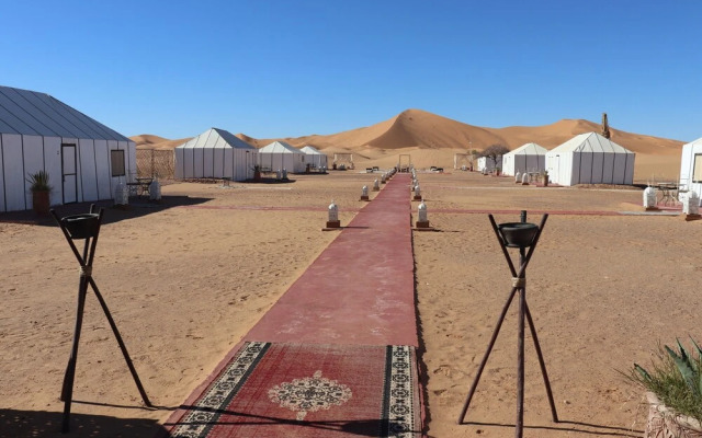 Luxury nomadic tented camp