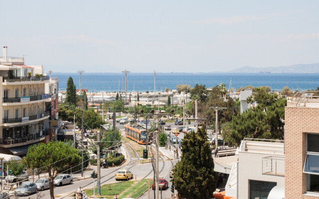 3BD Luxury Sea View Penthouse Downtown Glyfada by The Olon