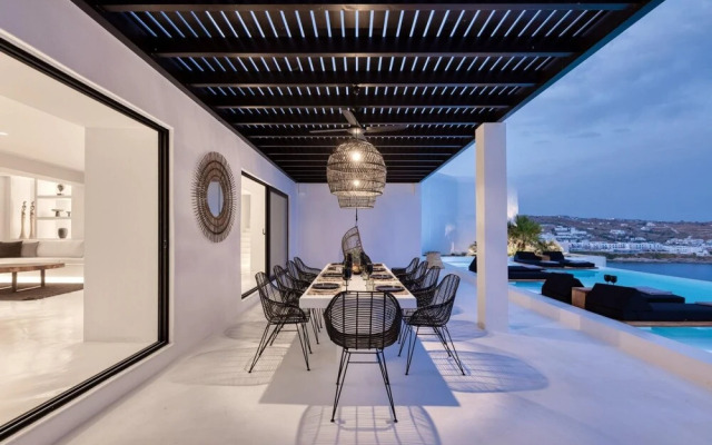 Luxury Key Mykonos 5 Bed Villa Black Royal II Psarou