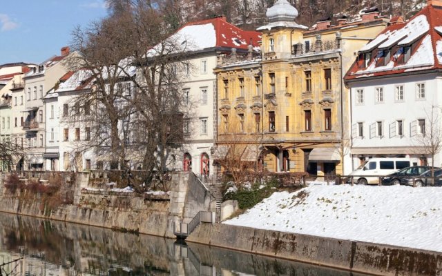 Tromostovje III In Heart Of Ljubljana