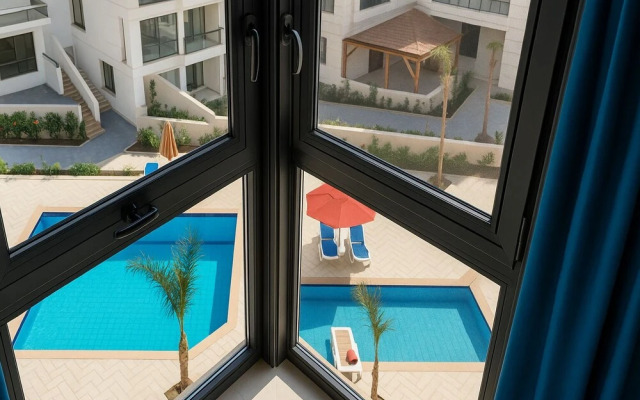 Modern Chalet in Port Said With Stunning City and Garden Views