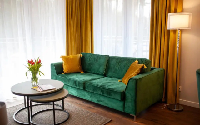 Apartament Leśny No 5 Green z garażem
