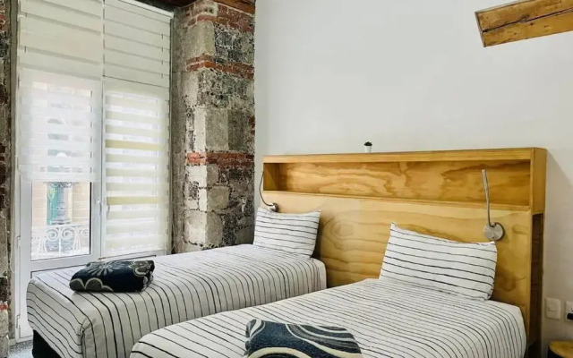 106 Hermoso depto centro histórico CDMX, 1* piso