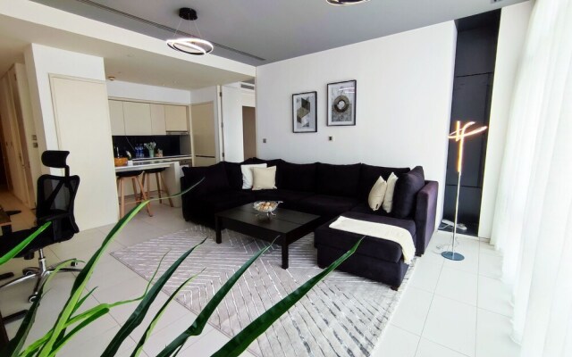 SuperHost- Bright&Stylish 1BR-Index Tower-Burj View