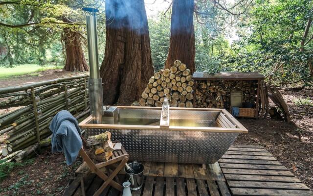 Punch Tree Cabins, Couples, Hot Tub Wood Burning