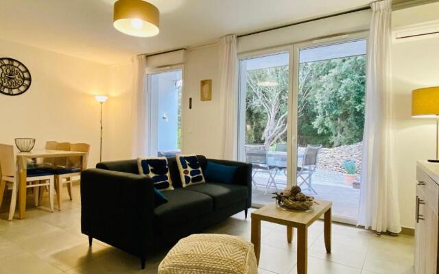 Villa T3 U Rosumarinu maquis piscine