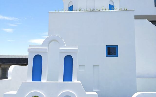 Blue White