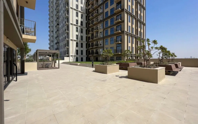 Contemporary 1BR Sleeps4 Balcony Pool Gym Dxbhills