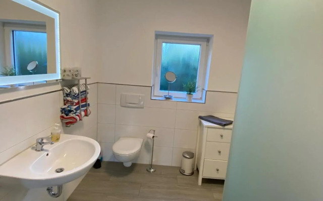 Jever-Ferienhaus Gartenblick