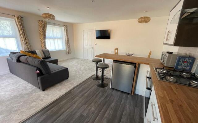 Quiet and central modern new build bungalow