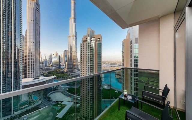 Luxury Burj Khalifa View 4BR