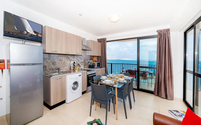 Islet Seafront Apartment Corner Terrace