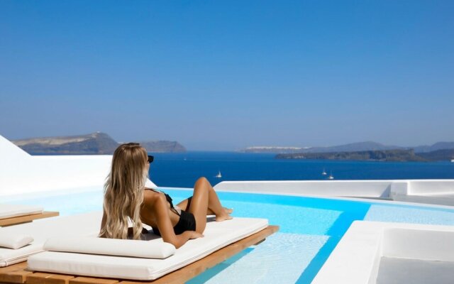 Phos the Boutique - Luxury Villas Suites Santorini The Eclectic Villa With Heated Infinity Pool Caldera Sea View