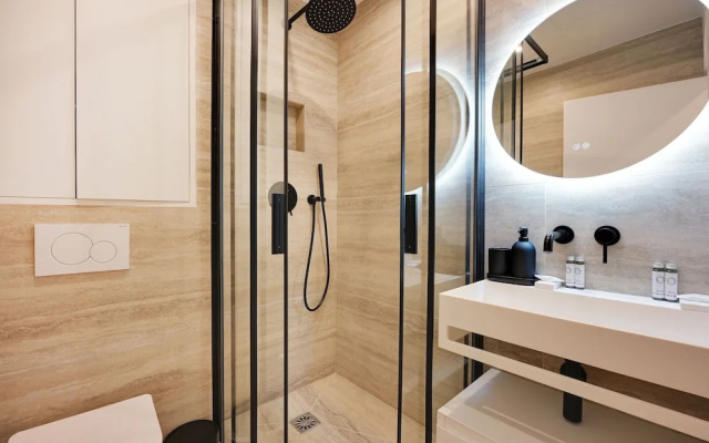 Chic Apartment - 1br/4p -ac- Marais/vosges