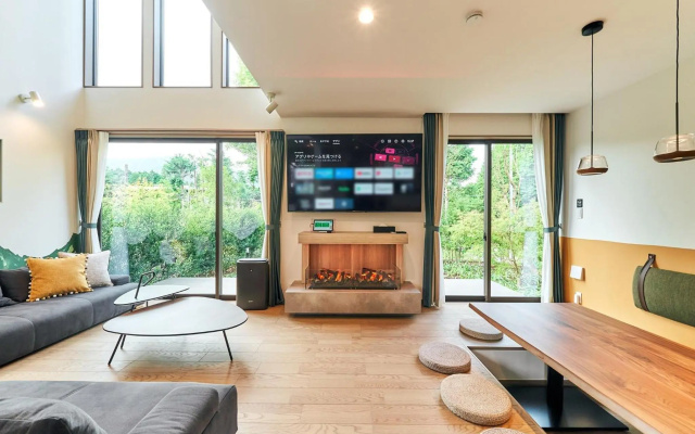 Rakuten STAY VILLA Hakone Sengokuhara South Wing 102 BBQ Terrace capacity of 10 persons – Guest Rooms – Hakone
