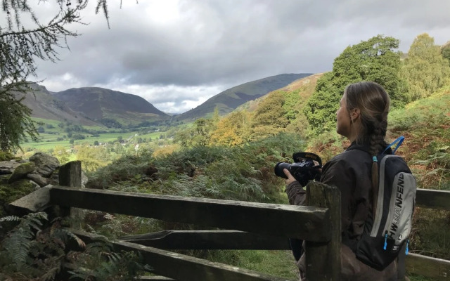 Traditional Shepherd's hut in the Lake District