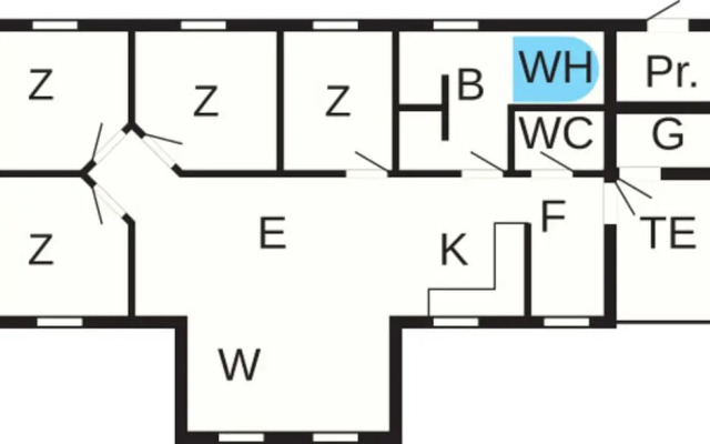 8 Person Holiday Home in Skals