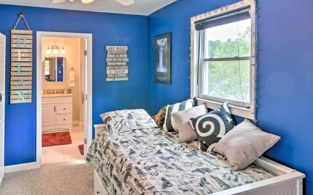 'paradise Lakehouse' in Hickory w/ Dock & Views!