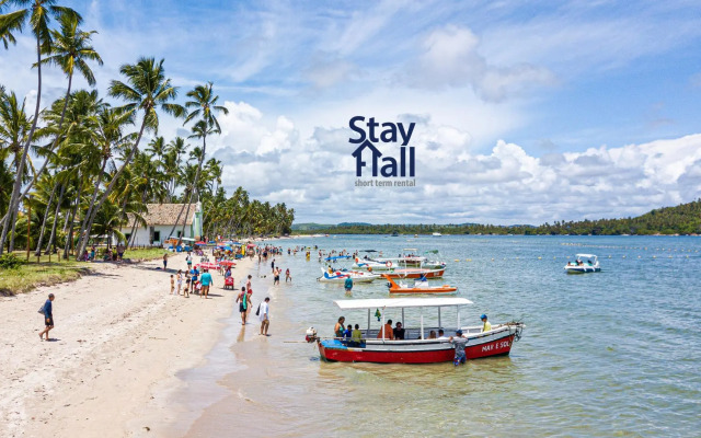 Bangalô na 3ª Fila c/ Piscina em Carneiros  SH022