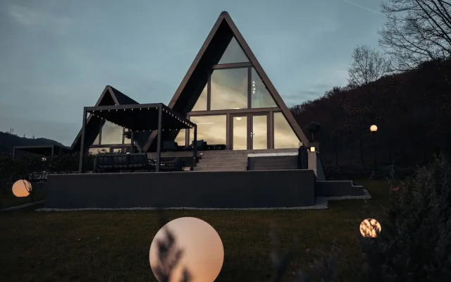 Twin Vista A-Frame Cabins