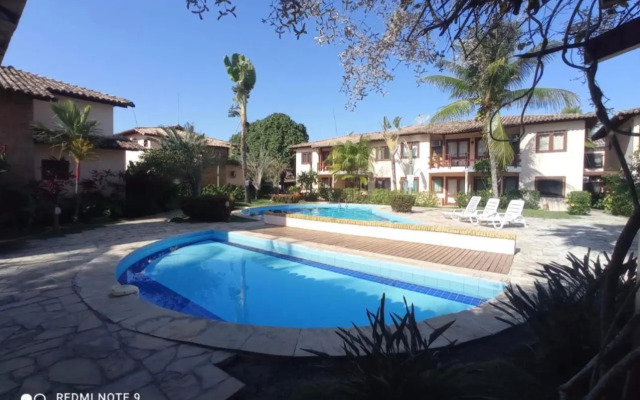 Condominio Villa Aurora, 250m da Praia de Taperapuam!