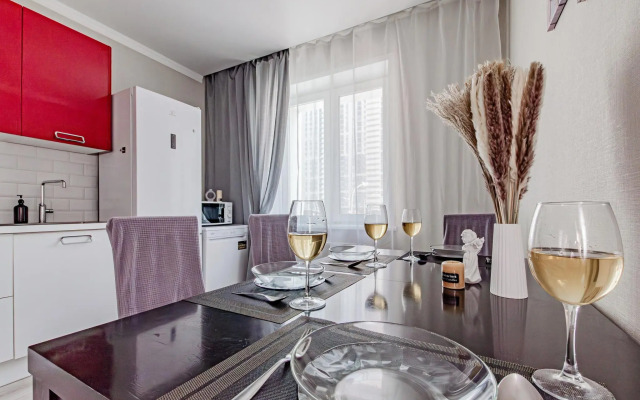 Апартаменты на улице Аделя Кутуя 110Д корпус 1