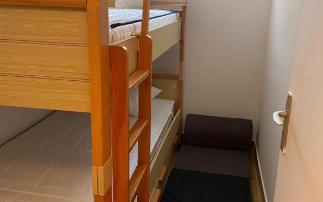Grand studio pour 5 personnes bord de plage