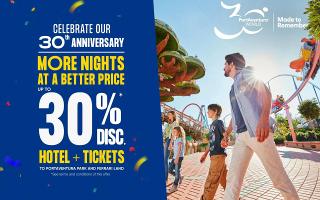 PortAventura Hotel Colorado Creek - Includes unlimited access to PortAventura Park & 1 access to Ferrari Land