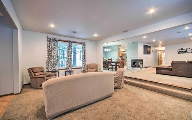 Lakefront Chetek Haven: Dock, Screened Gazebo