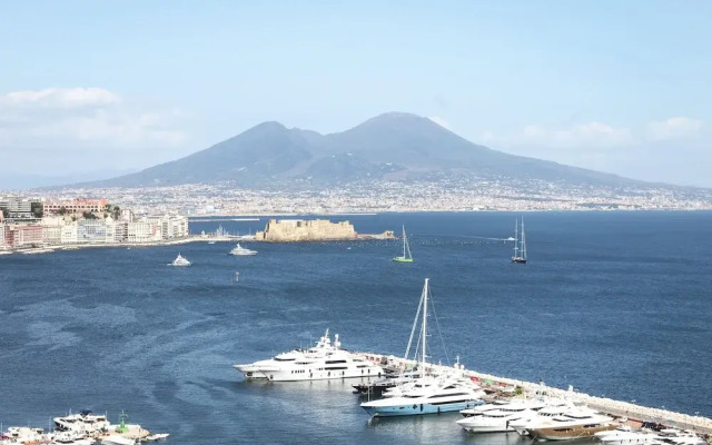 Una terrazza sul Golfo di Napoli