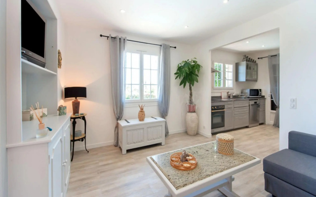 Holiday home in La Roquette sur Siane with furnished garden