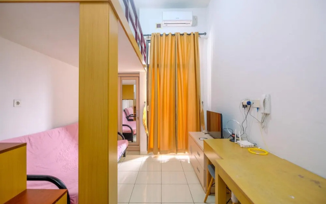 Comfortable And Cozy Living Studio Room Apartment At Dave