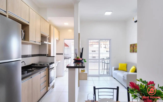 BH46: AR PISCINA E VARANDA GOURMET - 250m DA PRAIA