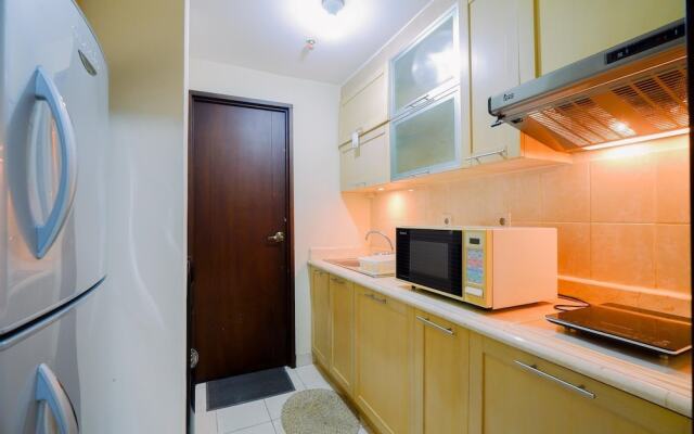 Modern Look And Comfy 3Br Apartment Bellagio Residence
