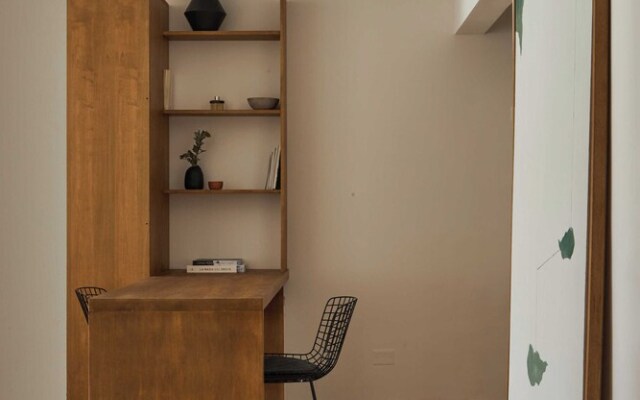 Spacious studio with balcony terrace I