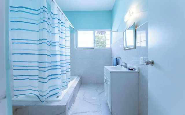 New house with pool and grill area