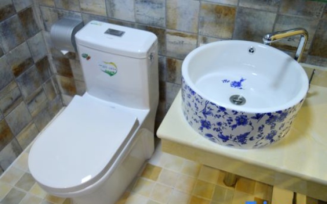 Aishang 520 Boutique Hotel (Shijiazhuang Luquan Branch) – Bathroom – Shijiazhuang